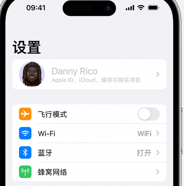 福海appleID维修服务iPhone设置中Apple ID显示为灰色无法使用 