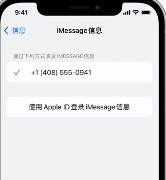 福海apple维修iPhone上无法正常发送iMessage信息 