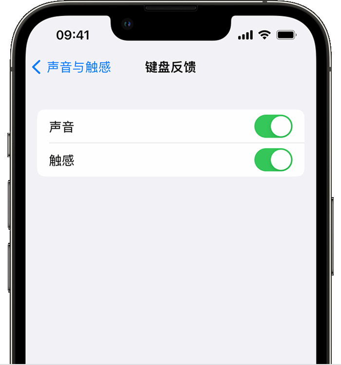 福海苹果14维修店分享如何在 iPhone 14 机型中使用触感键盘 