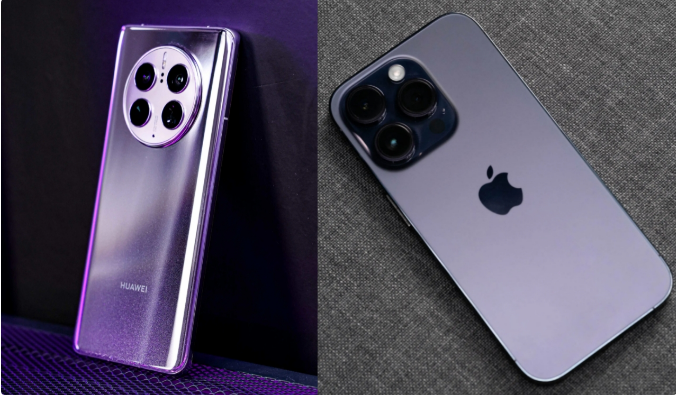 福海苹果14维修分享华为Mate50与iPhone14哪个好？ 